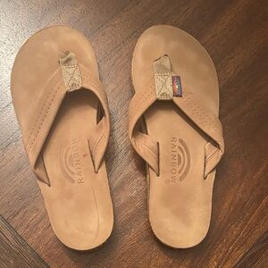 Rainbow Classic Tan Sandals